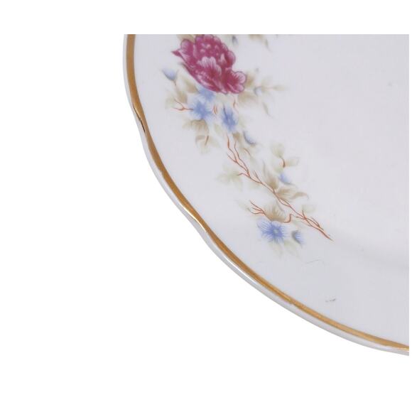 1950s K Japanese Saucer Desert Cake Plate China Handpainted Bridal Cottagecore - Picture 13 of 15